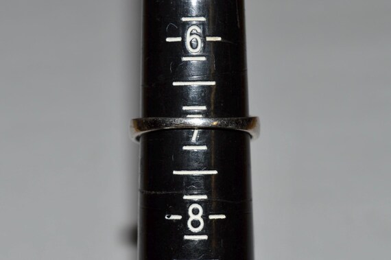 Sterling Tanzanite Cluster Ring, Hexagonal Cockta… - image 8