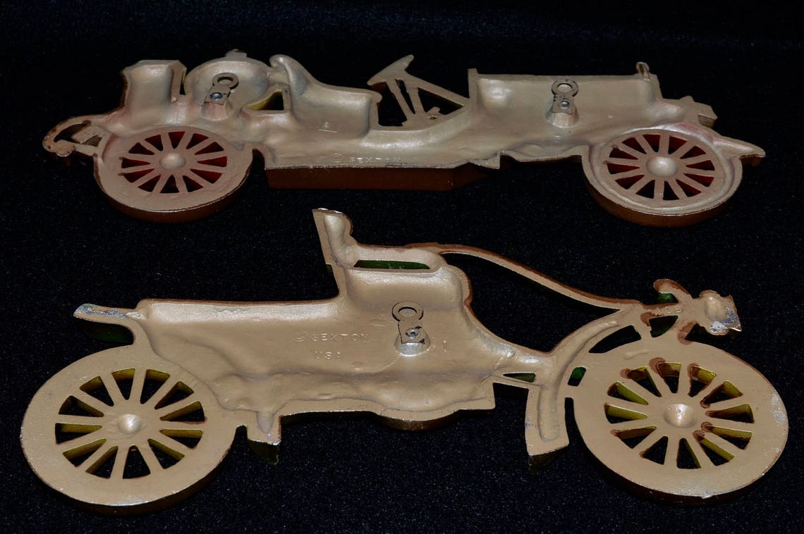 Sexton Car Wall Hangings Metal Enamel Wall Decor Mid Century - Etsy