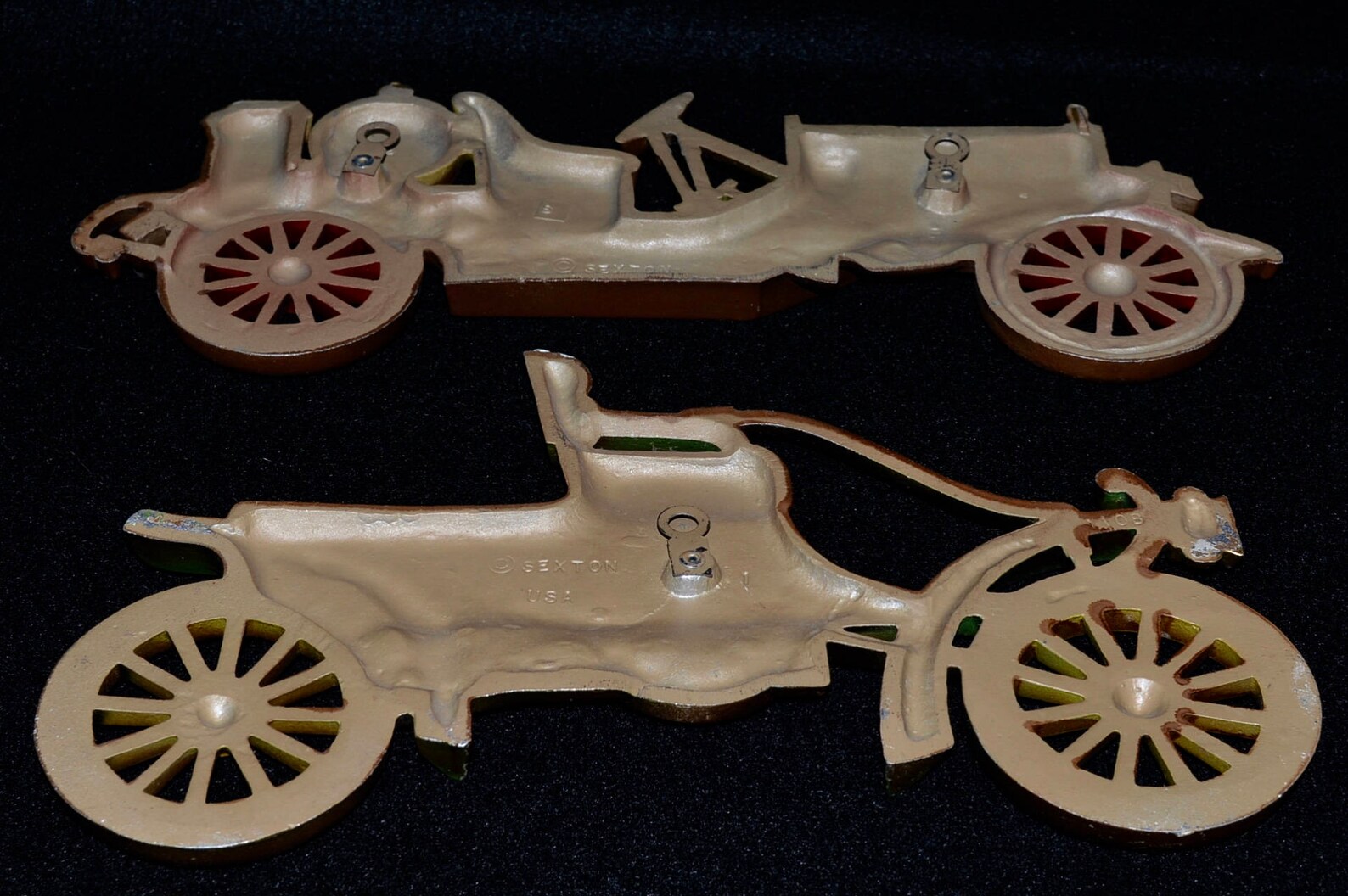 Sexton Car Wall Hangings Metal Enamel Wall Decor Mid Century - Etsy