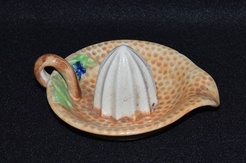Vintage Juicer Ceramic Juicer Made in Japan Fruit Reamer Etsy