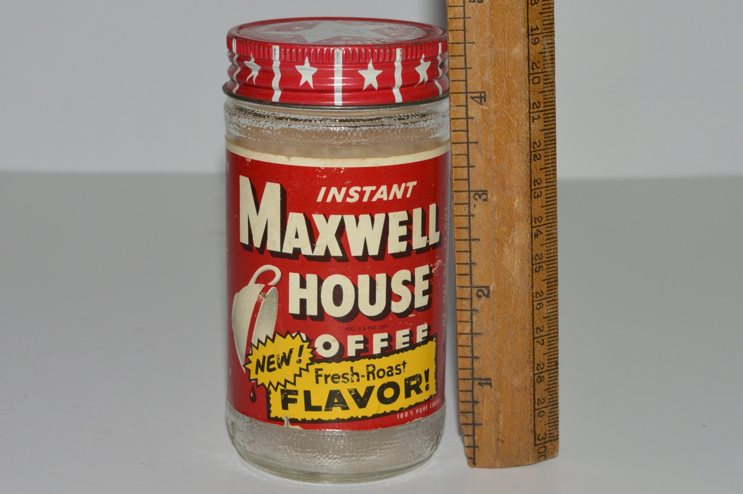 ORIGINAL ANTIQUE MAXWELL HOUSE COFFEE WALL THERMOMETER
