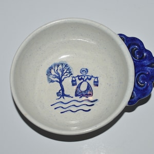 Metlox Poppytrail Bowl, Metlox Blue Provincial Bowl, Metlox California Pottery Individual Soup Bowl, Dutch Water Bearer Pattern