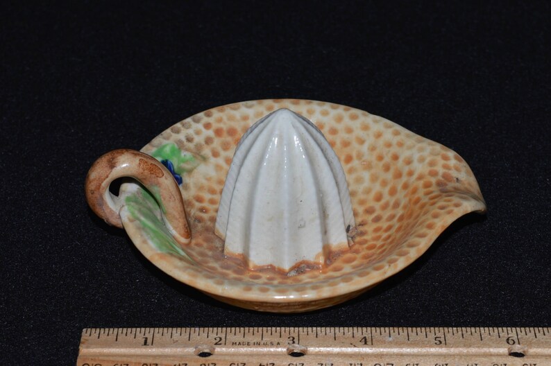 Vintage Juicer Ceramic Juicer Made in Japan Fruit Reamer Etsy