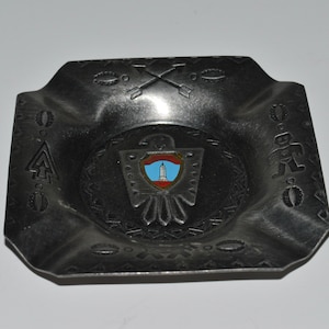 Native American Ashtray アメリカン　ビンテージ　灰皿 Vintage Native American Ashtray - Etsy