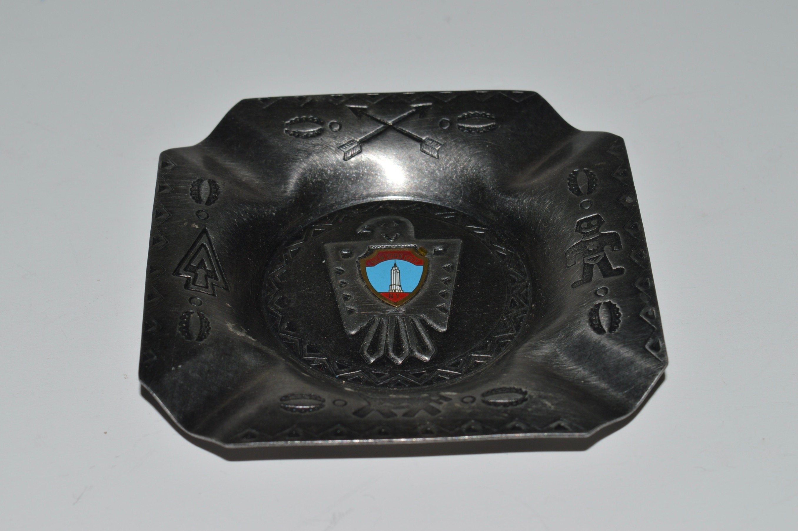 Native American Ashtray アメリカン　ビンテージ　灰皿 Vintage Native American Ashtray - Etsy