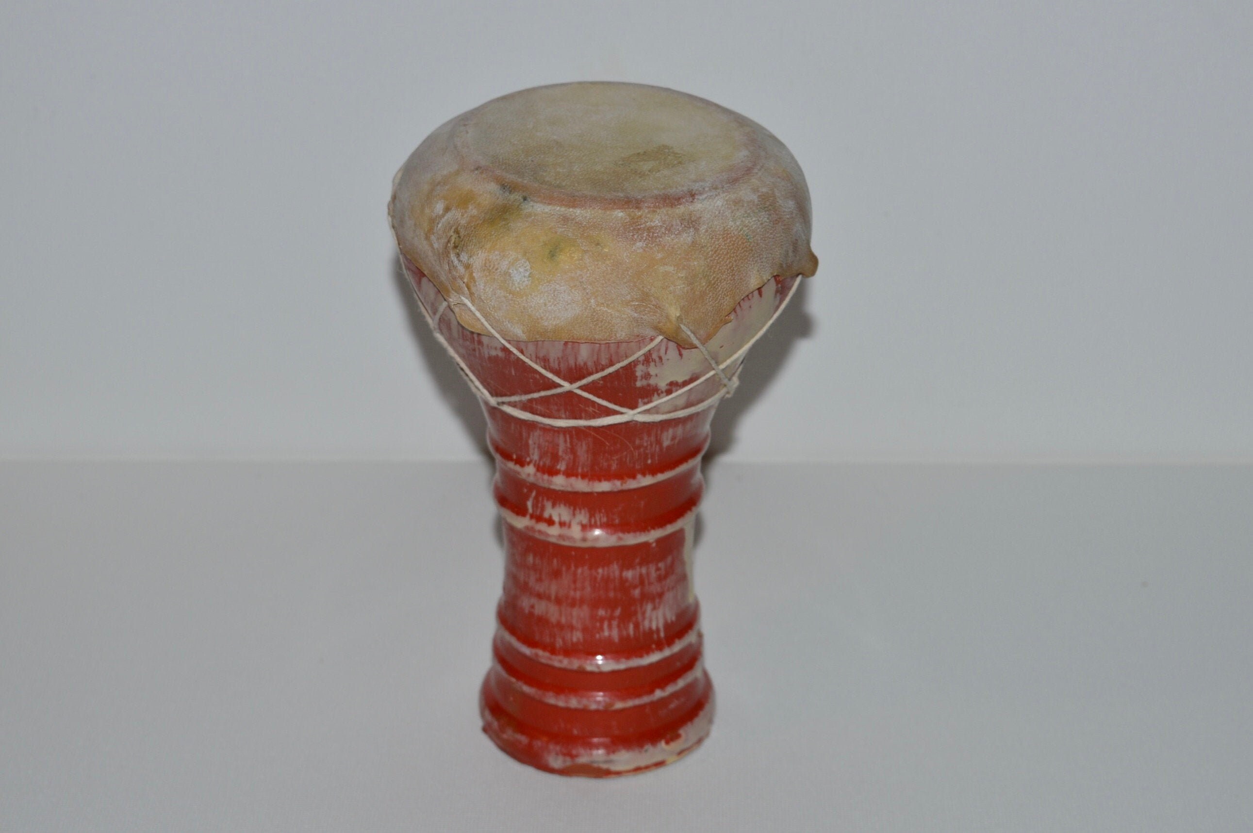 Red Clay Drum Ceramic Bongo Drum Small Darbuka Drum African Etsy
