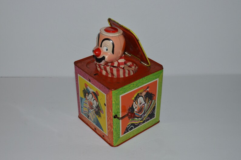 scary clown jack in the box for sale