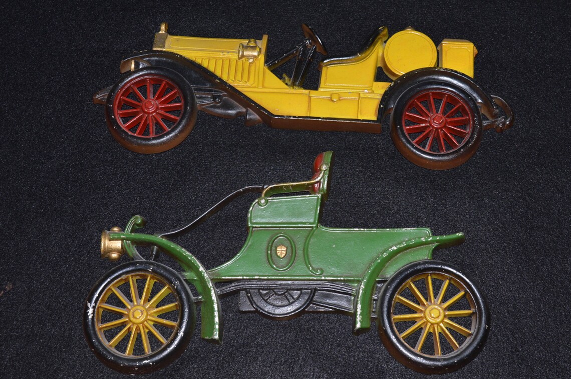 Sexton Car Wall Hangings Metal Enamel Wall Decor Mid Century - Etsy