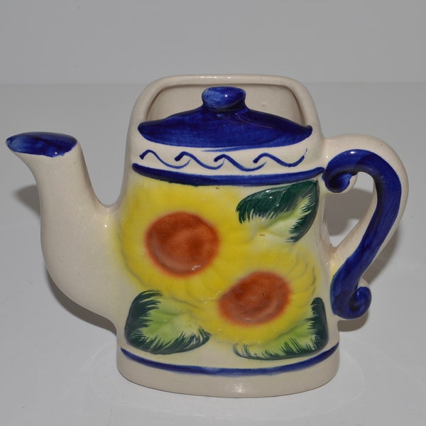 Sunflower Teapot Etsy