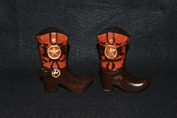ceramic cowboy boots