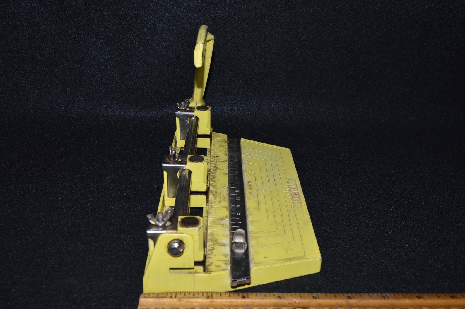 Vintage Paper Punch Metal Hole Puncher Boston Paper Etsy