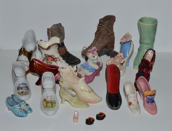 Basura Legado fondo Zapatos en miniatura Colección de zapatos zapatos pequeños - Etsy España