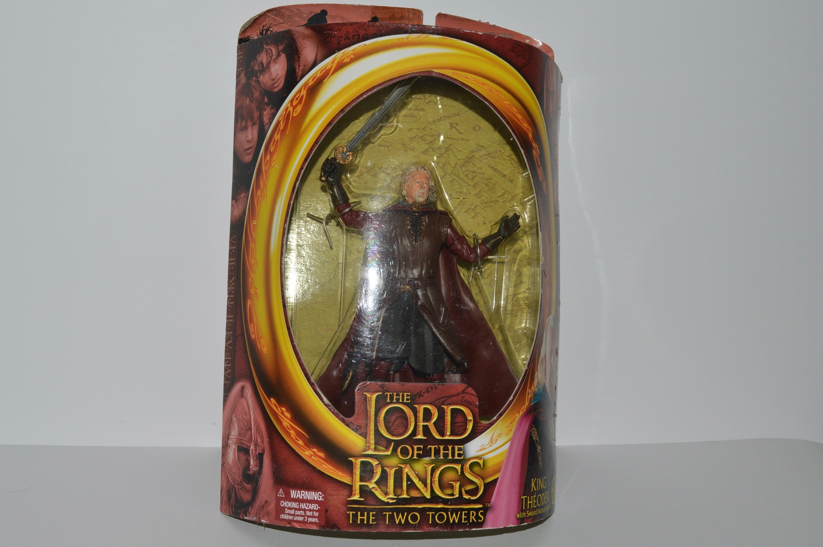Toy Biz Theoden Action Figure, Lord of the Rings, New Line Cinema