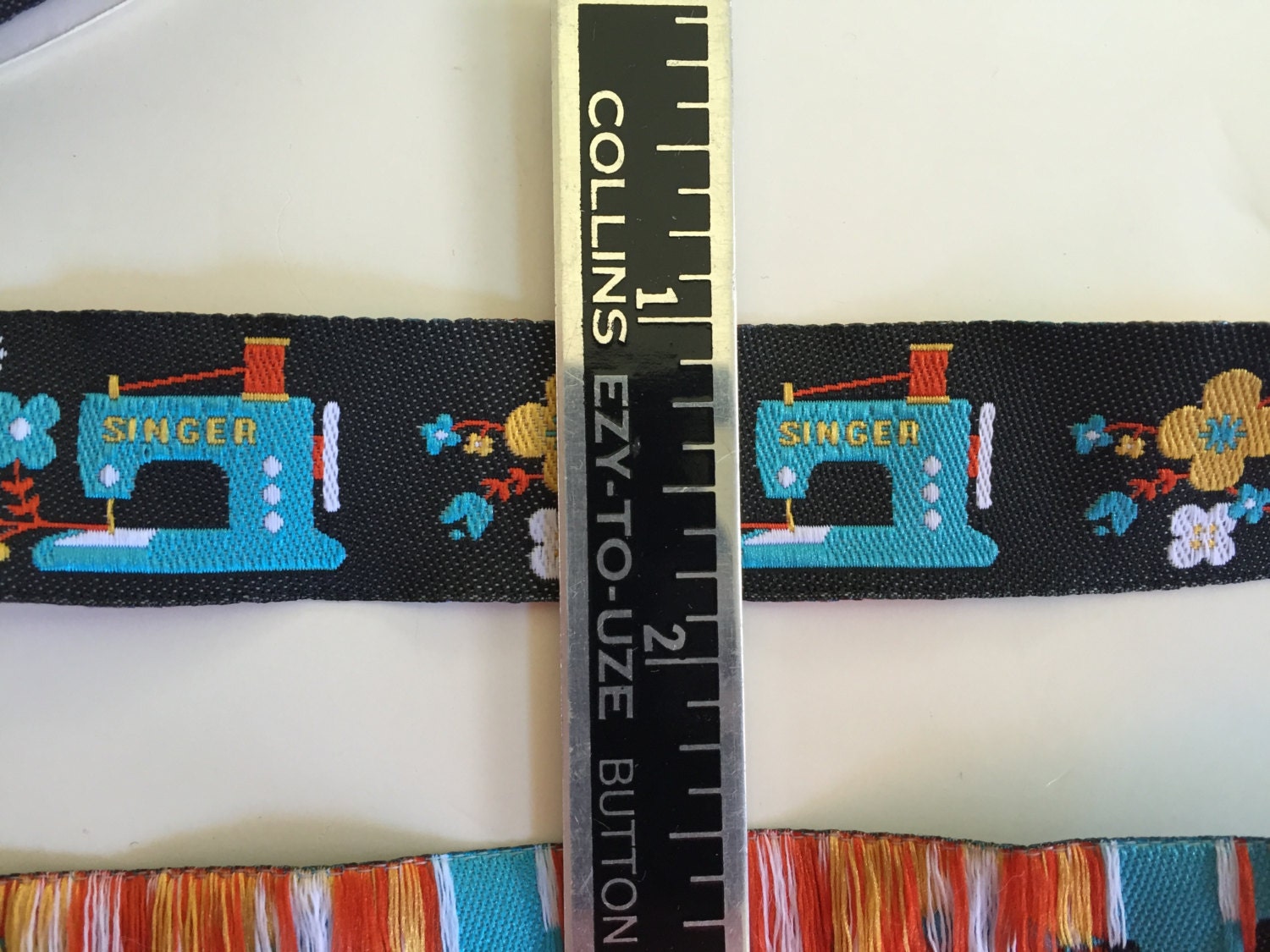 Singer Sewing Machines Ribbon yardage. New on roll. Jessica Etsy