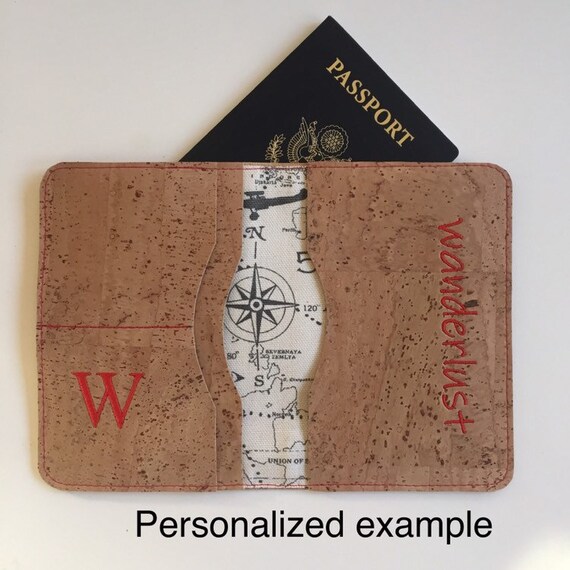 Coaster - Compass Rose - SET OF 2 - Leather or Stitched Cork Coaster - Compass Rose - SET OF 2 - Leather or Stitched Cork