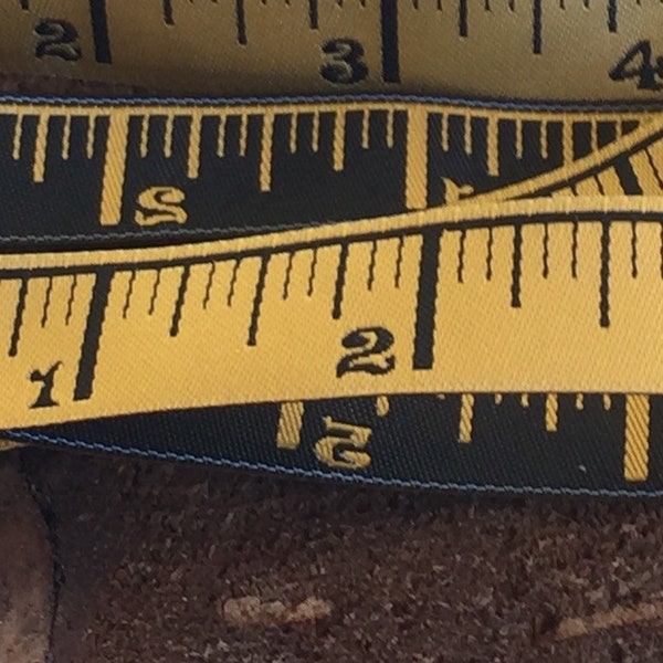 Measuring Tape Ribbon Etsy