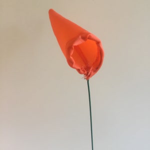 Back in stock Windsocks for your mini airport. Aviation/airplane/drone. Pilot gift. Flying wind sock. Solid Orange wind direction image 8