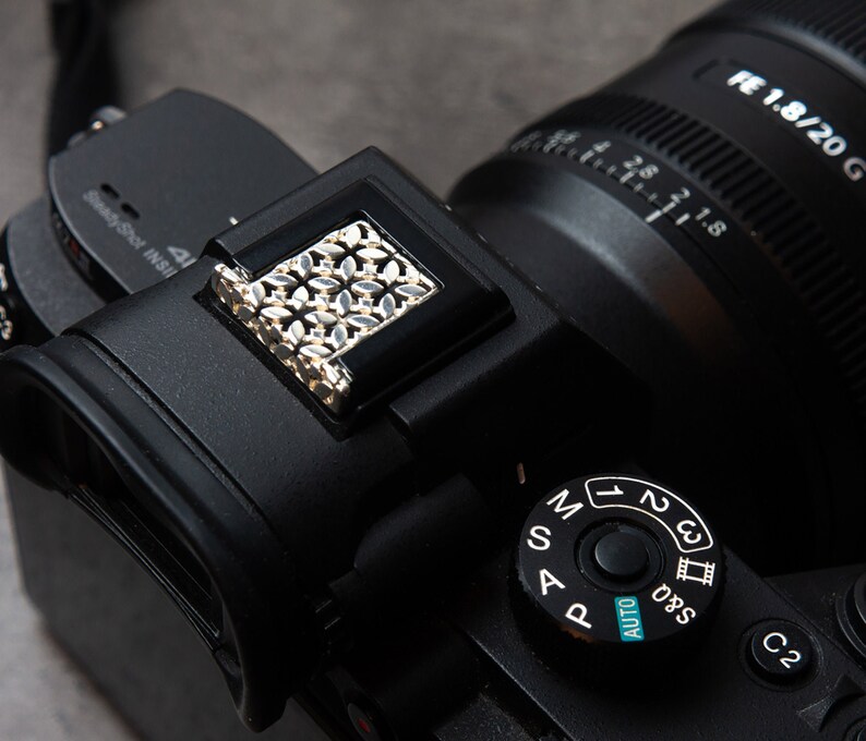 3D Silver Hot Shoe Cover Camera Jewelry Couverture metal Etsy France