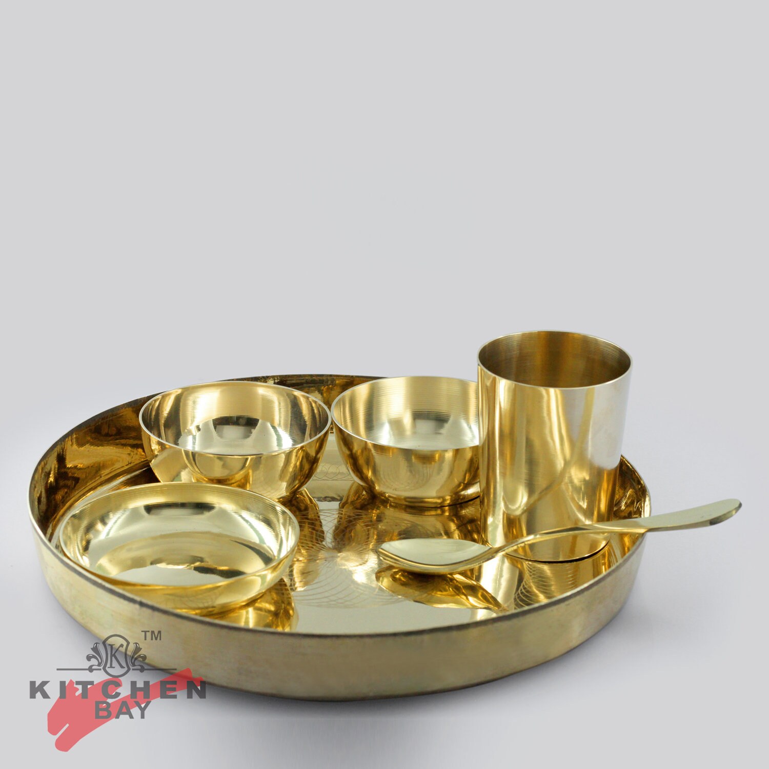 Dining & Serving Home & Living Kitchen & Dining Indian Handmade Beautiful Bronze Dinner Set 100