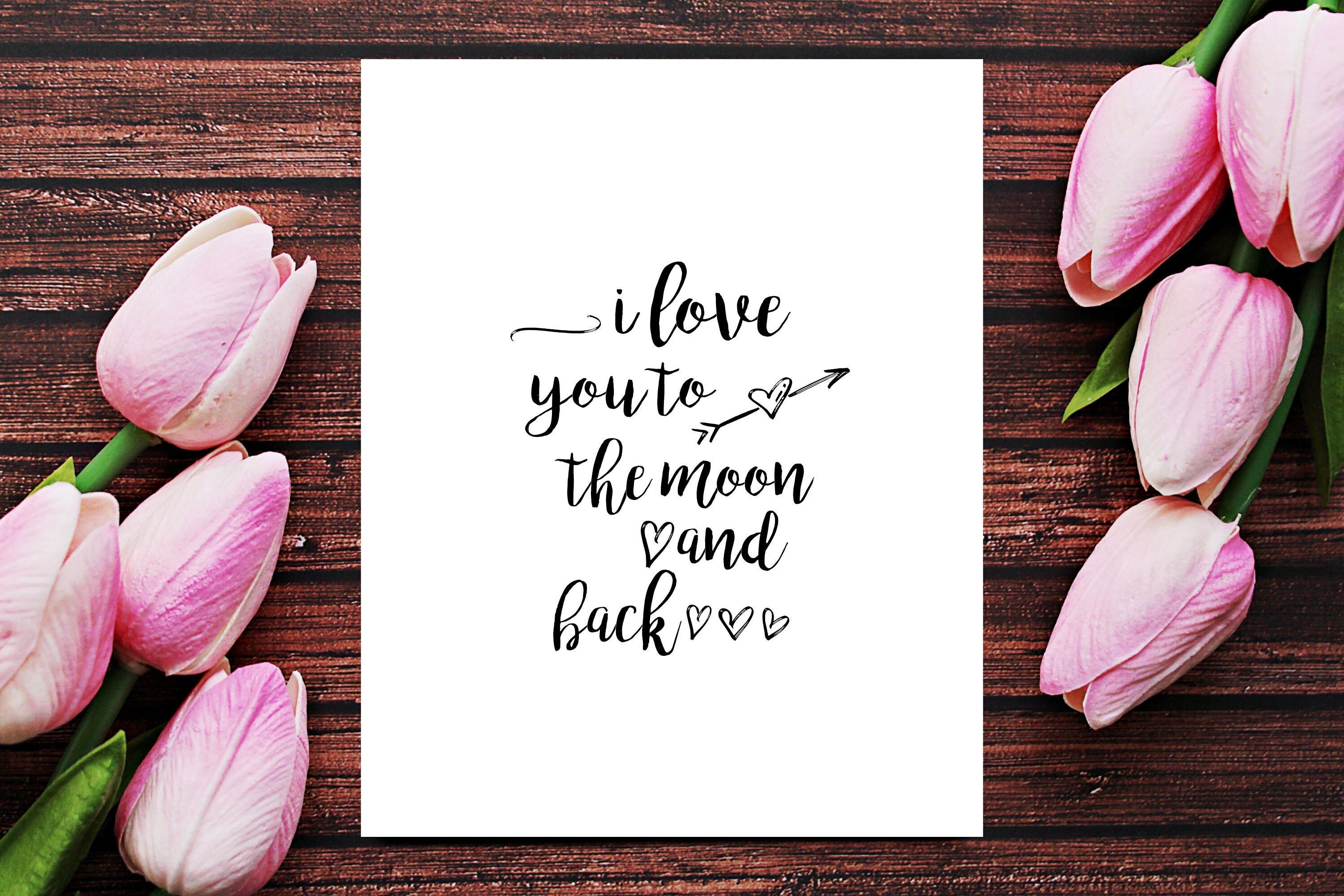 I Love You To The Moon And Back Love Quote I Love You Etsy I Love You To The Moon And Back Love Quote I Love You Etsy