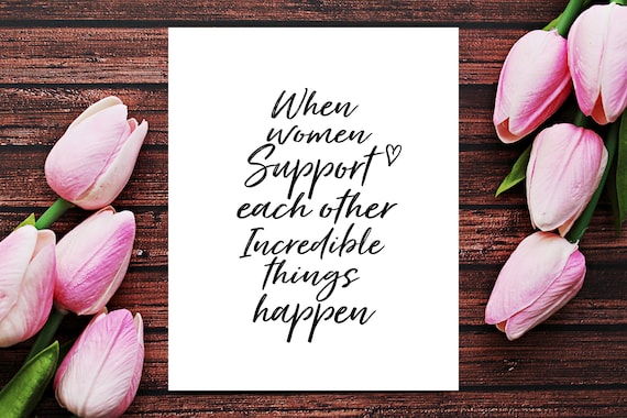 Empowering Women Empowering Women Quotes Women Supporting | Etsy