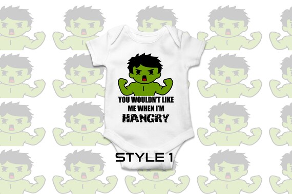 hulk baby onesie