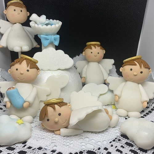 Rustic Baptism Cake Topper Personalized First Communion Cake Etsy
