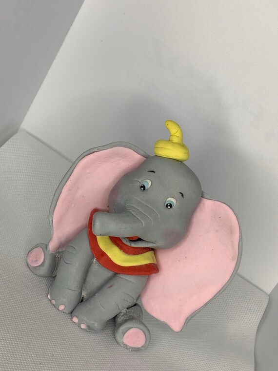 Fondant Dumbo Inspired Cake Topper - for tbk 2 roblox