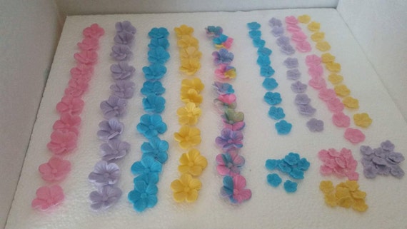 Edible Flowers Cupcake Toppers 100 Etsy