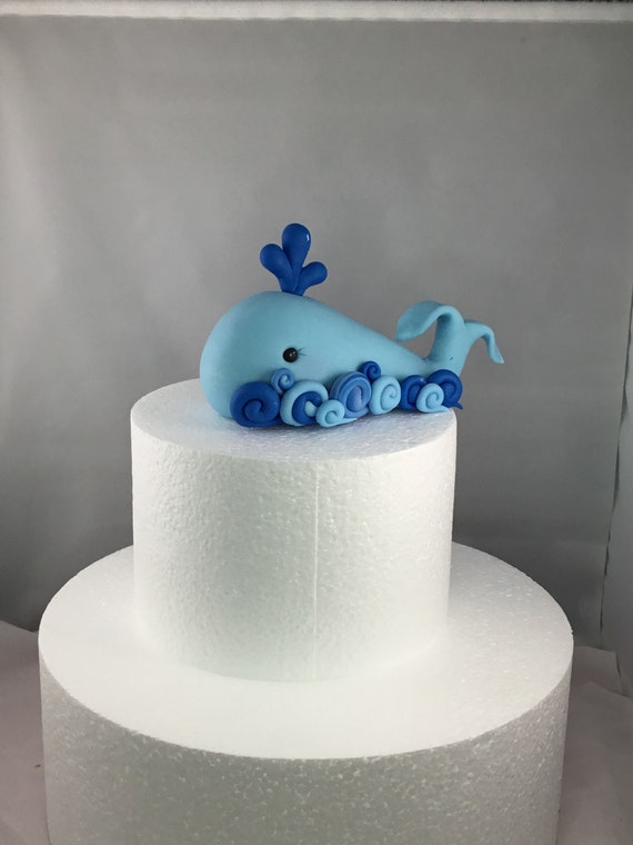 Topper Comestible De Gateau De Baleine De Cheri Etsy