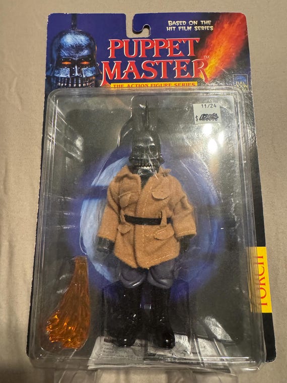Torch Rare Black Version- Puppet Master - Full Moon Toys - Etsy