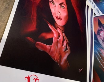 Estampado de vampiros