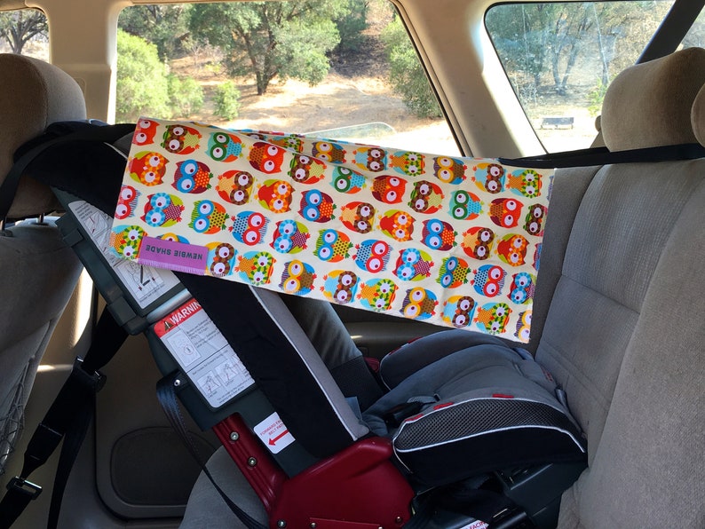 The Car Seat Shade Sun Canopy Cover Etsy