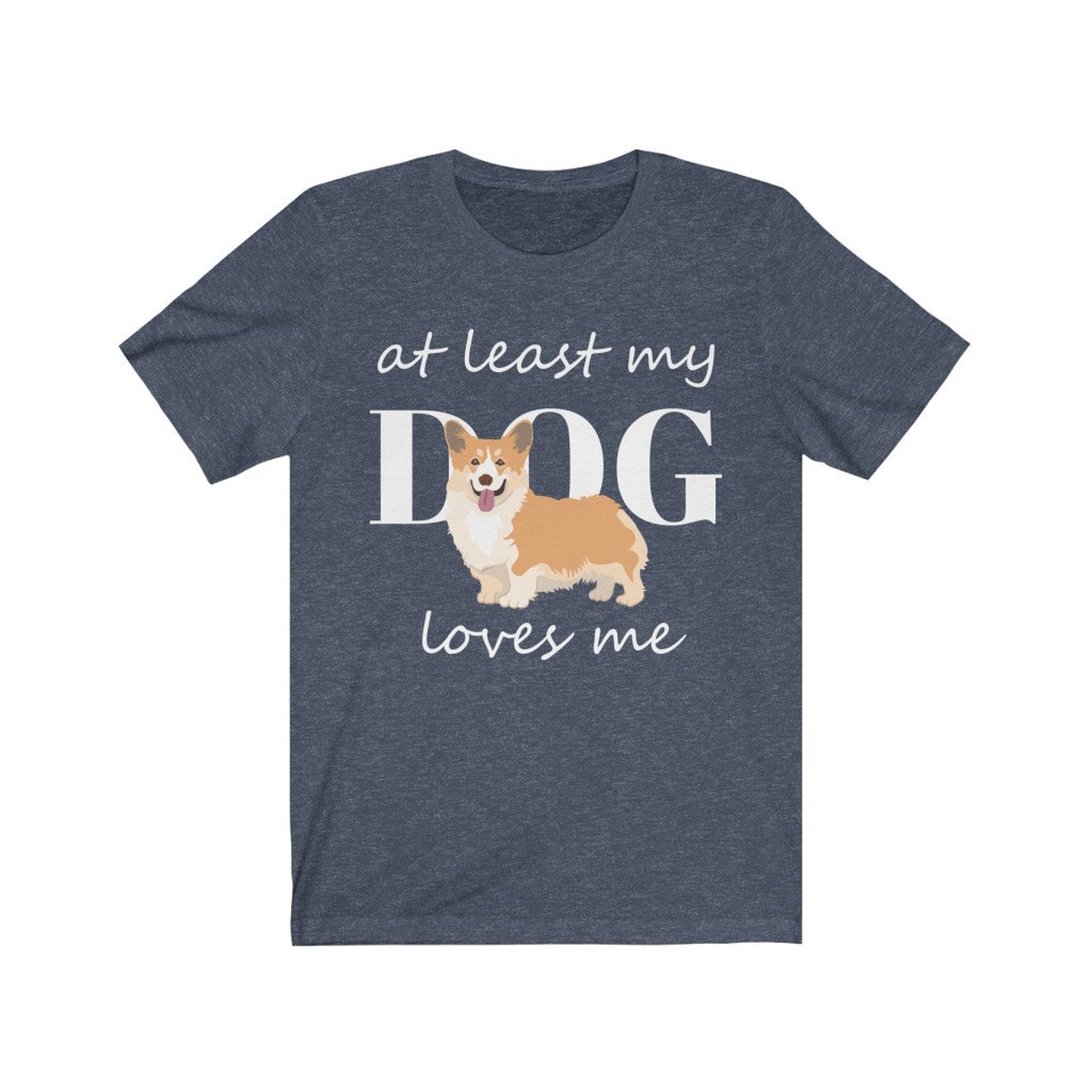 Zumindest mein Hund liebt mich Shirt lustige Hund Etsy
