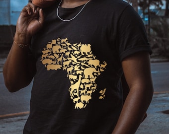 Unisex Mudcloth Print T-Shirt, African Tribal Shirt, Black Heritage Tee, Afrocentric Fashion, Gift for Him & Her, Boho Style, Ethnic T-Shirt