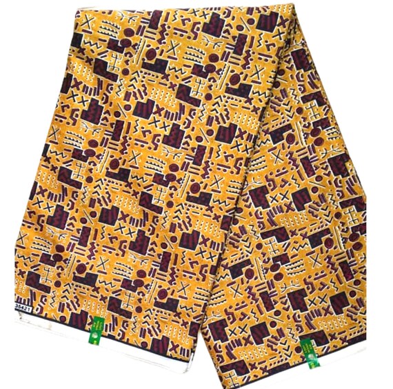 African Fabric Dashiki Fabric African fabric by the yard Ankara  Fabric African Wax Dashiki Print Yard Fabric African clothin
