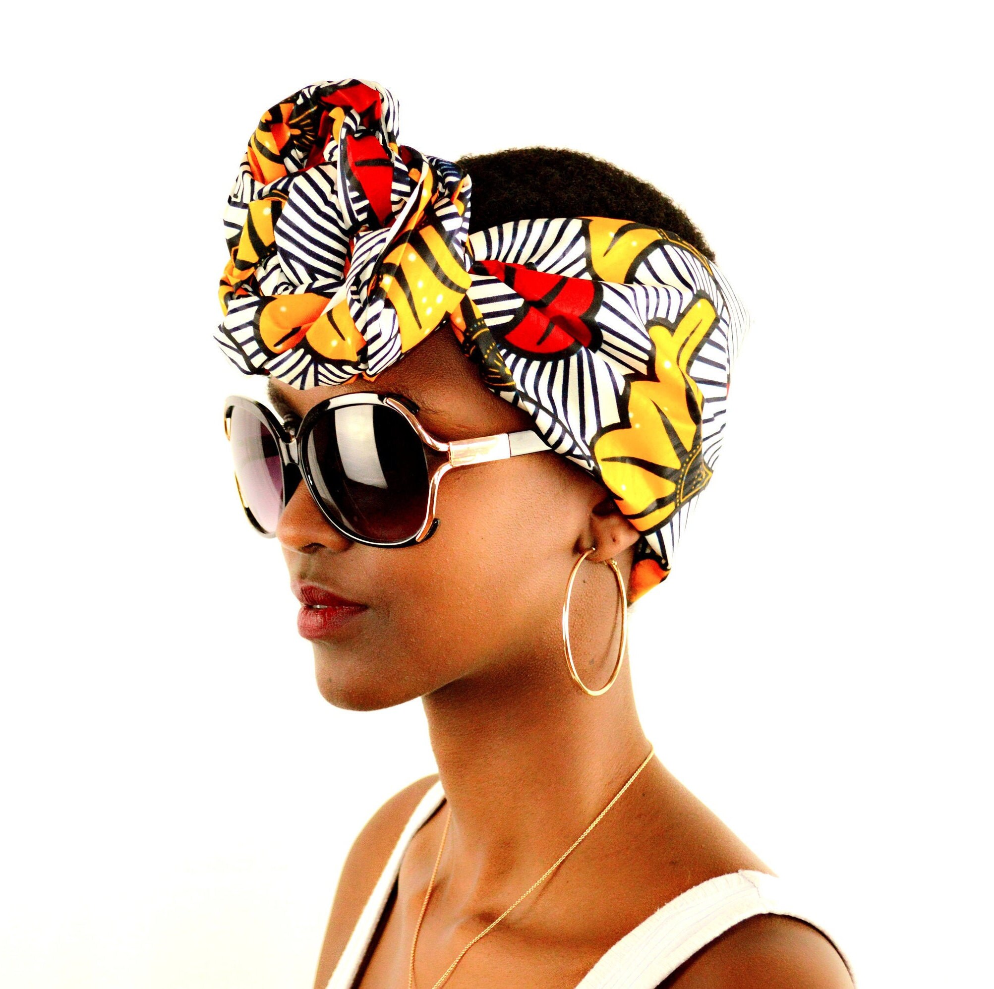 African Head Wrap / African Clothing for Women / African Wrap Etsy