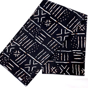 African Fabric / Mudcloth Print /african clothing for women/African fabric by the yard/Ankara Fabric by the yard/Ankara Dress/ Bogolan Print
