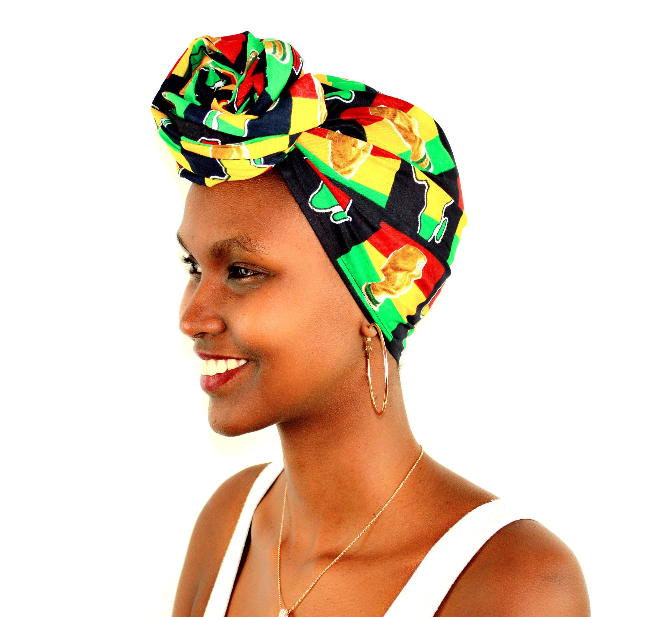 how to tie nigerian head wrap