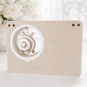 Gartenschild, niedliches und lustiges Gartenschild, Schild "bin im Garten mit den Hummeln bummeln", Geschenk Garten, Wunschfarbe, 3D Druck image 5