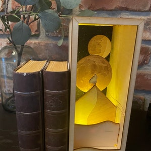Sand Dune Messiah at Night Book Nook