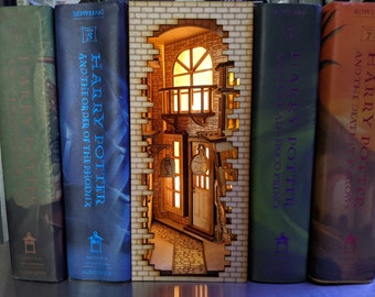Wizard Alley Themed Book Nook