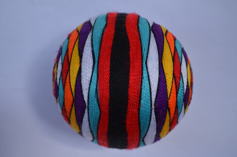 Temarijapanese Temari Ball, Handmade Japanese Craft Embroidery, Gift