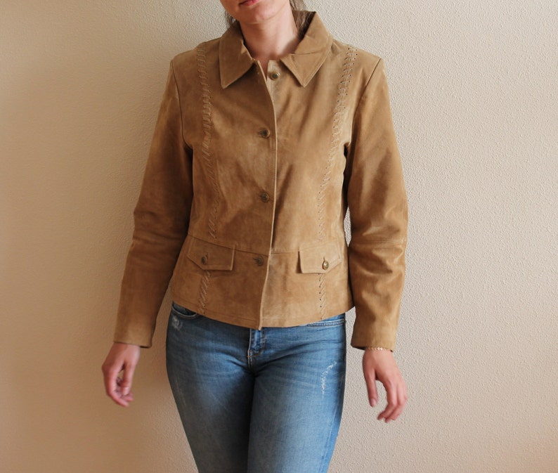 Suede Jacket Women S Leather Womens Image 0