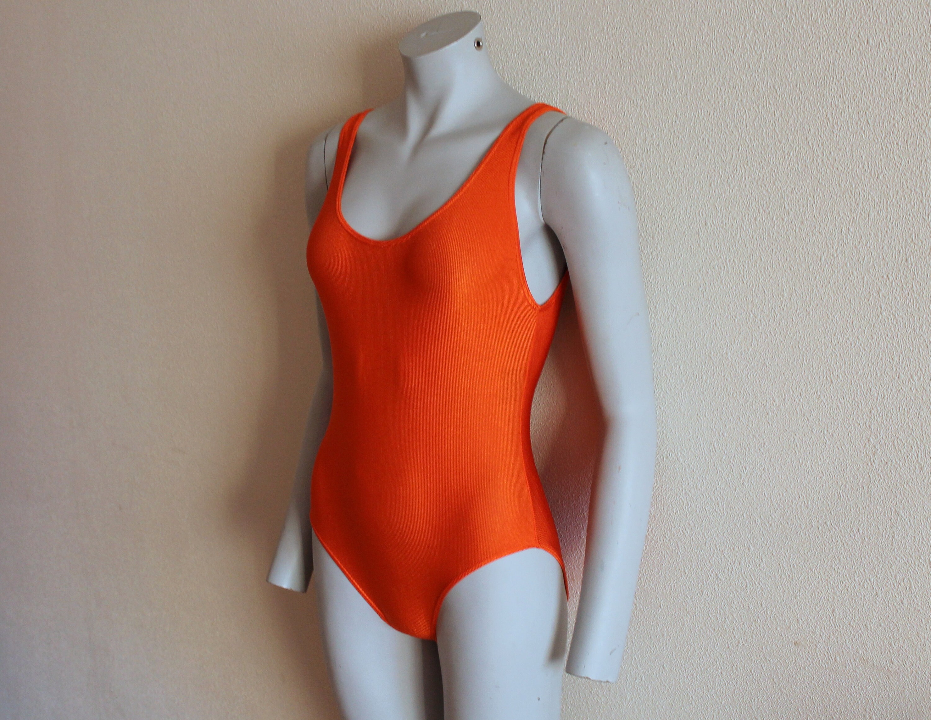 One Piece Swimsuit Low Back Sexy Womens Vintage Swimwear Etsy