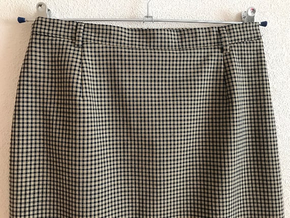 Betty Barclay Vintage Skirt Plaid Wool Skirt Plai… - image 2