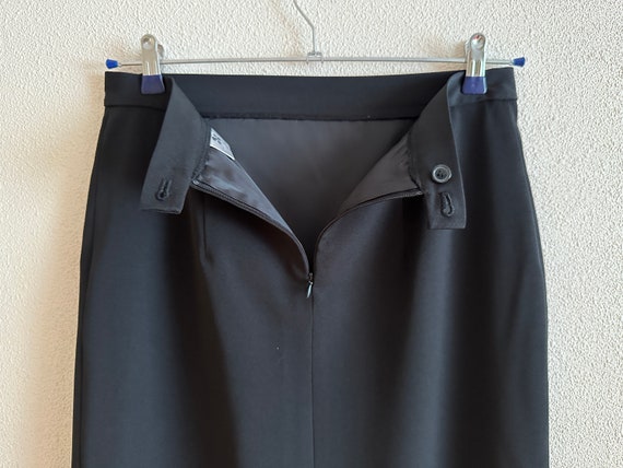Nanso Oy Women Skirt Black Vintage Skirt Long Fit… - image 10