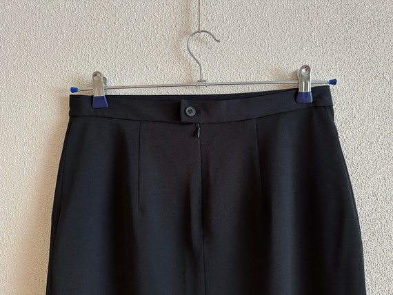 Nanso Oy Women Skirt Black Vintage Skirt Long Fit… - image 8