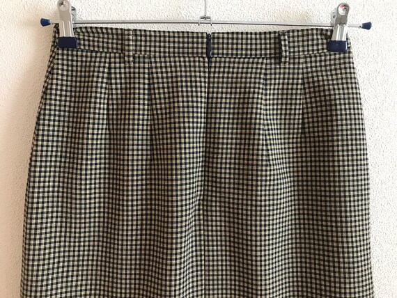 Betty Barclay Vintage Skirt Plaid Wool Skirt Plai… - image 5