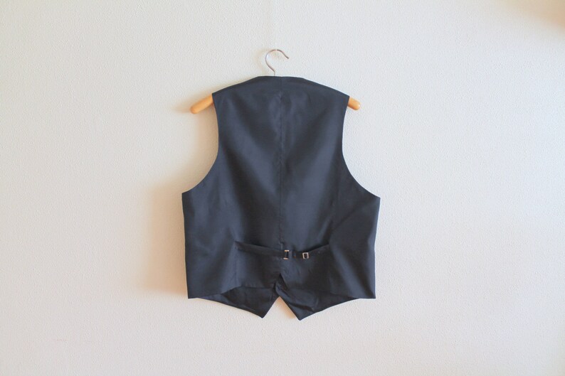 Mens Wool Blend GreyBlue Men/'s Vest Gray Gentlemen/'s Vest Mens Waistcoat Wedding Classic Vest Formal Fitted Edwardian Victorian Large